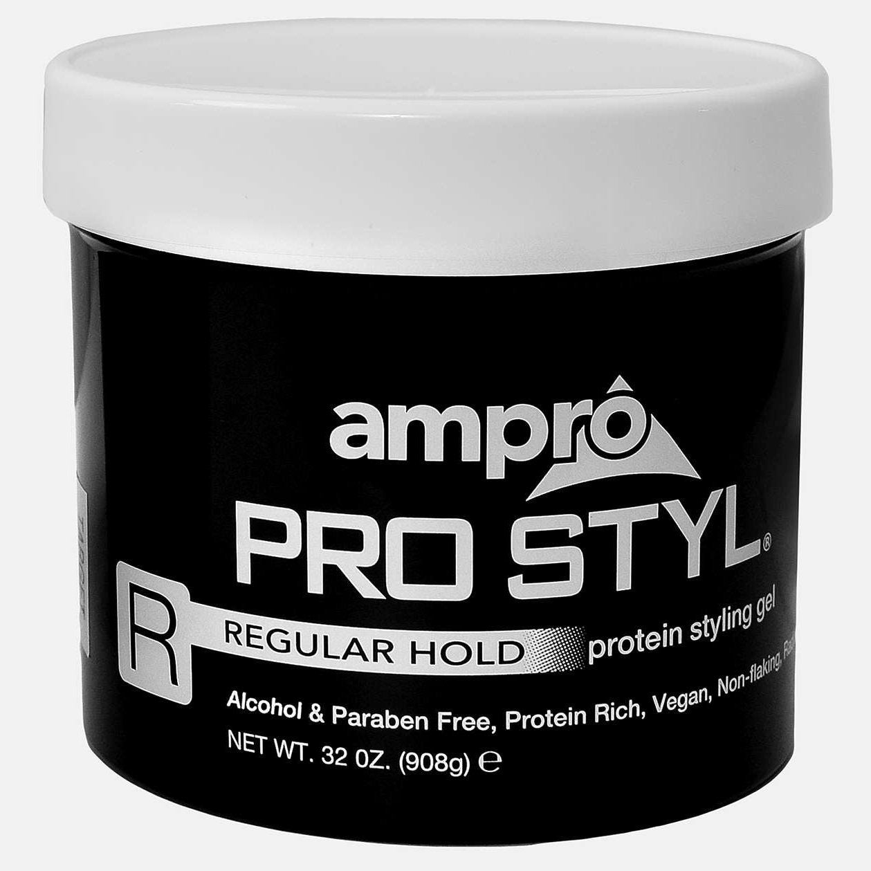 Ampro Styling Gel Protein Black Regular Ampro Styling Gel Protein Black Regular