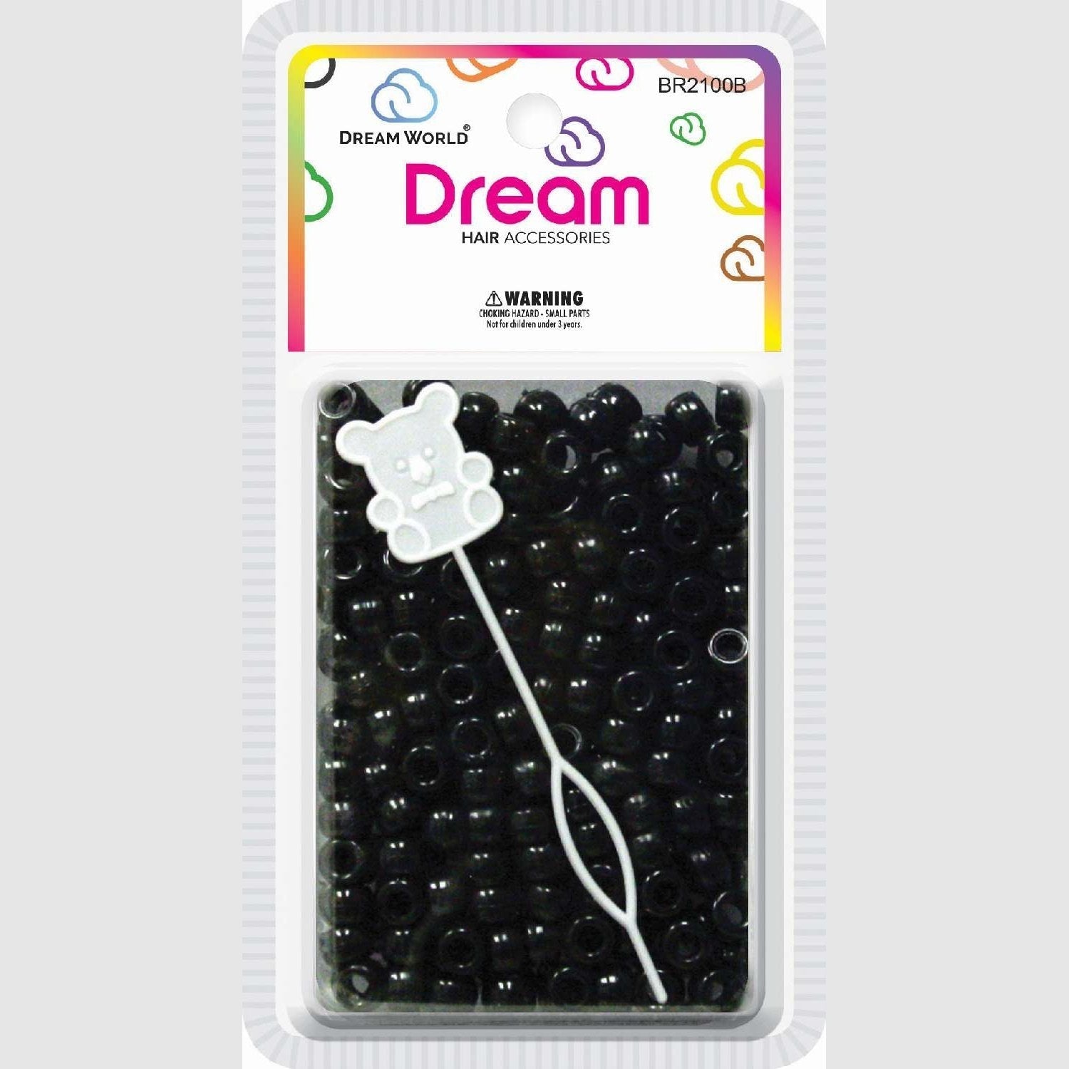 Chloe Bead Round 200 Black Chloe Bead Round 200 Black