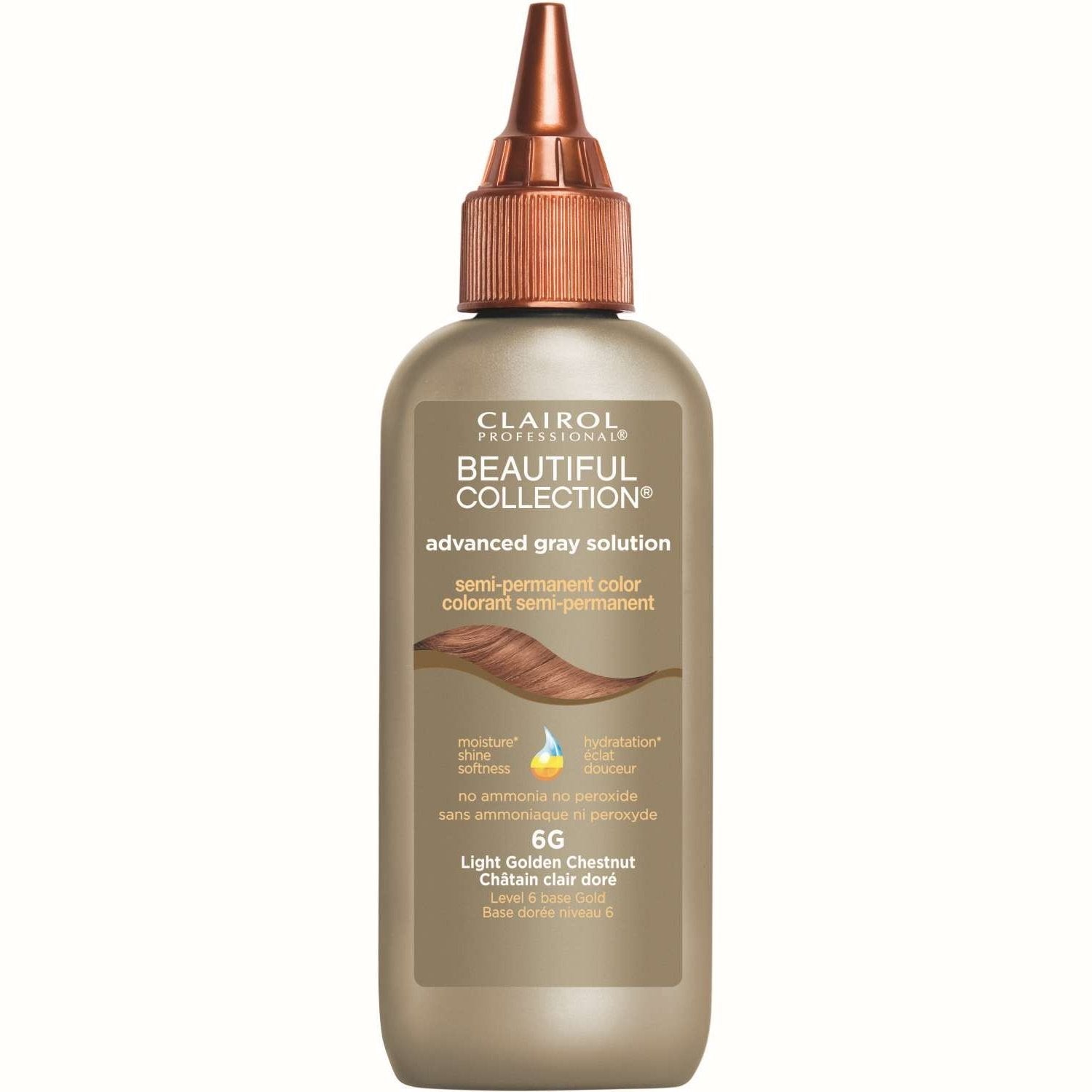 Beautiful Collection Advanced Gray Solution 6G Light Golden Chestnut Beautiful Collection Advanced Gray Solution 6G Light Golden Chestnut