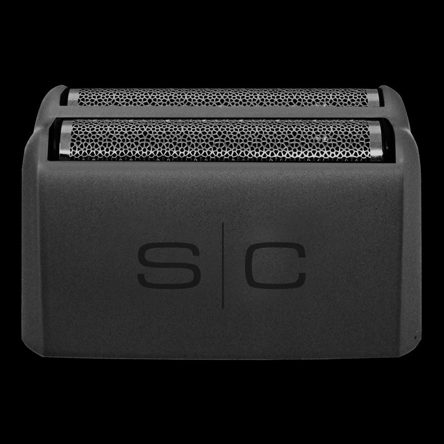 Gamma Plus Wireless Prodigy Silver Slick Replacement Foil Black Shaver
