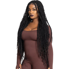 Urban Beauty Queen B Braid Synthetic Butterfly Goddess Locs 3X Value Pack 28 Inch Color 1